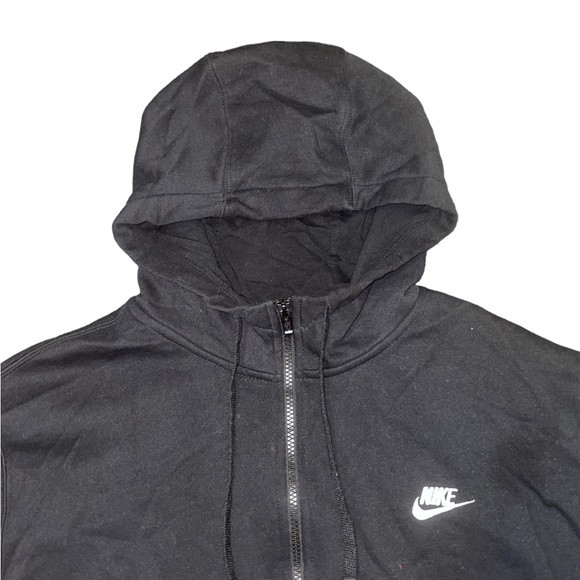 Nike Black Full Zip Hoodie Size 2XL - Picture 3 of 6